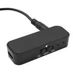Audio Transmitter and Receiver, Wireless Full Color - Black - Angle