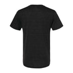 Augusta Sportswear Unisex Triblend T-Shirt - Black Heather - Back