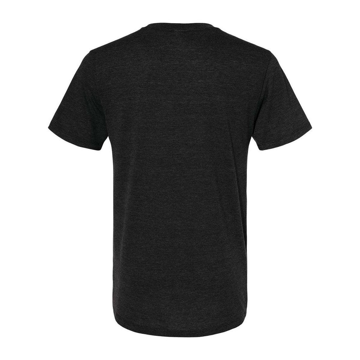Augusta Sportswear Unisex Triblend T-Shirt - Black Heather - Back