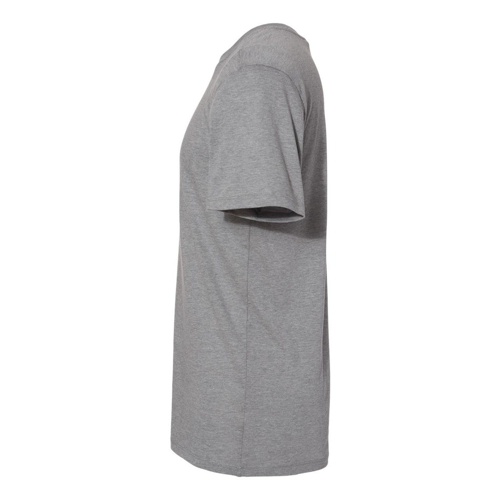 Augusta Sportswear Unisex Triblend T-Shirt - Grey Heather - Direct Side