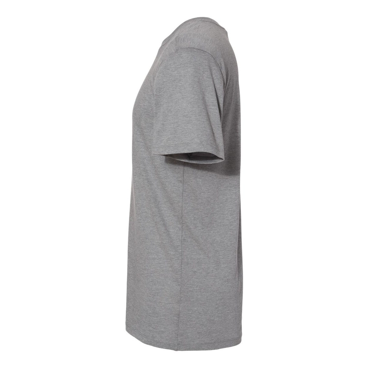 Augusta Sportswear Unisex Triblend T-Shirt - Grey Heather - Direct Side