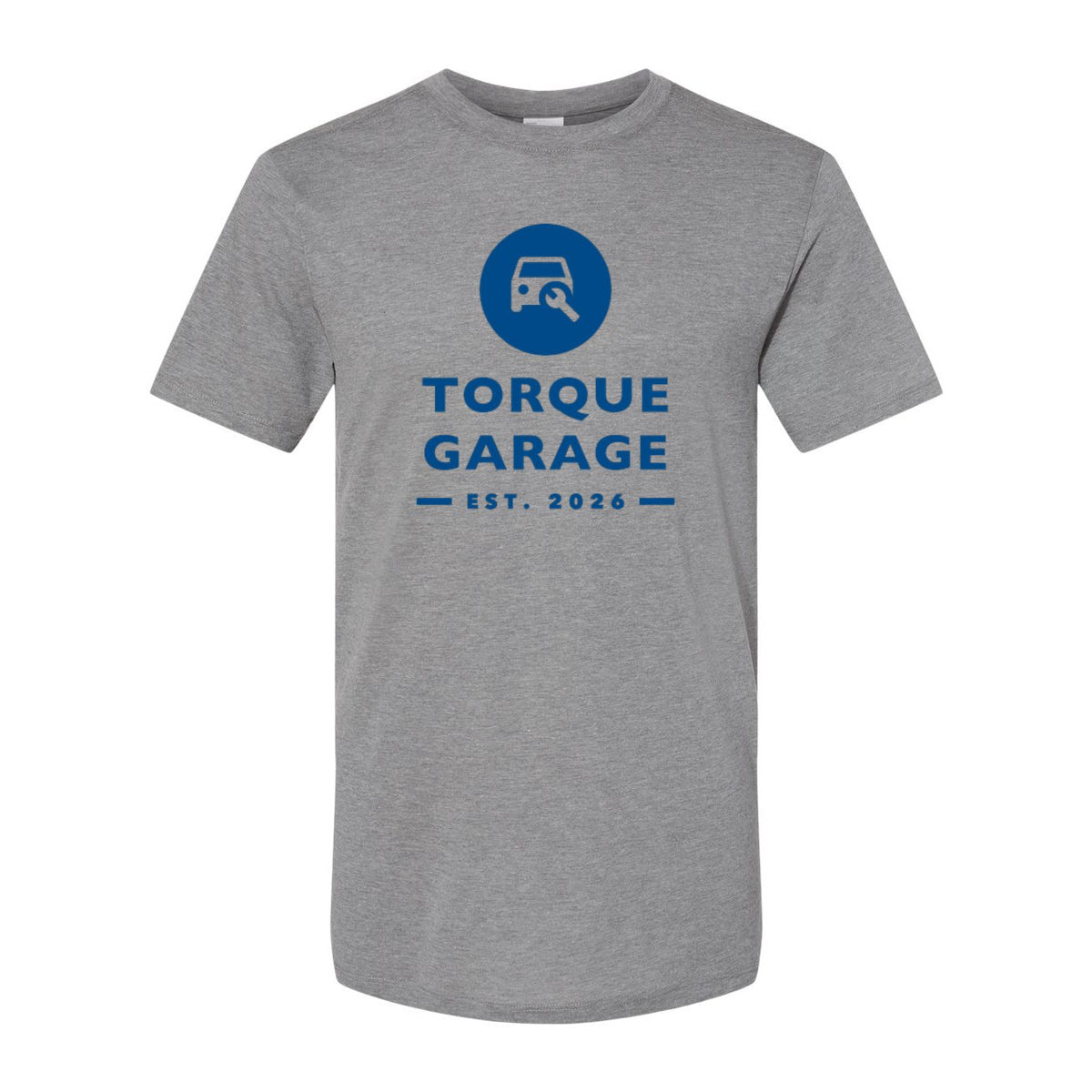 Augusta Sportswear Unisex Triblend T-Shirt - Grey Heather - Front
