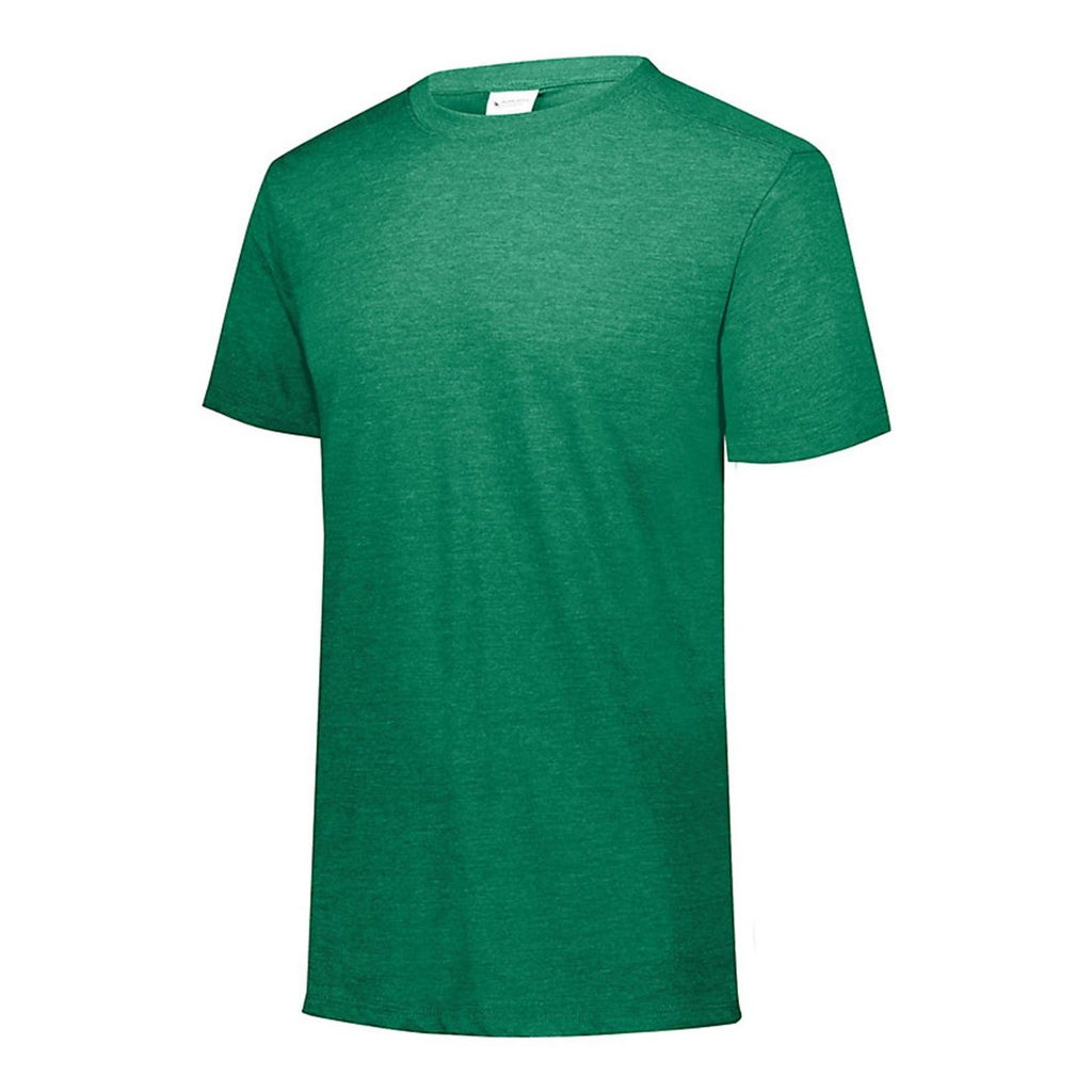 Augusta Sportswear Unisex Triblend T-Shirt - Kelly Heather - Side
