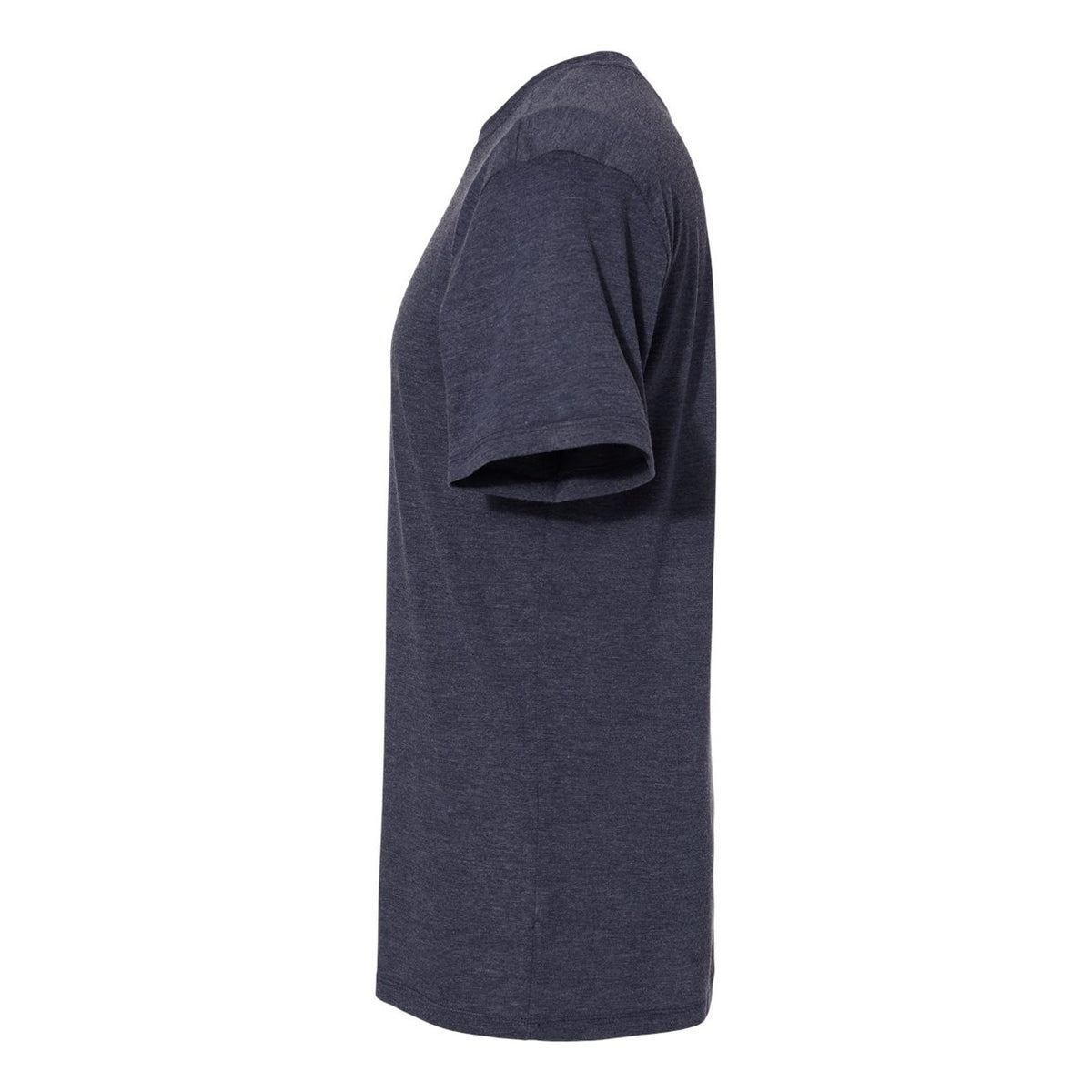 Augusta Sportswear Unisex Triblend T-Shirt - Navy Heather - Direct Side