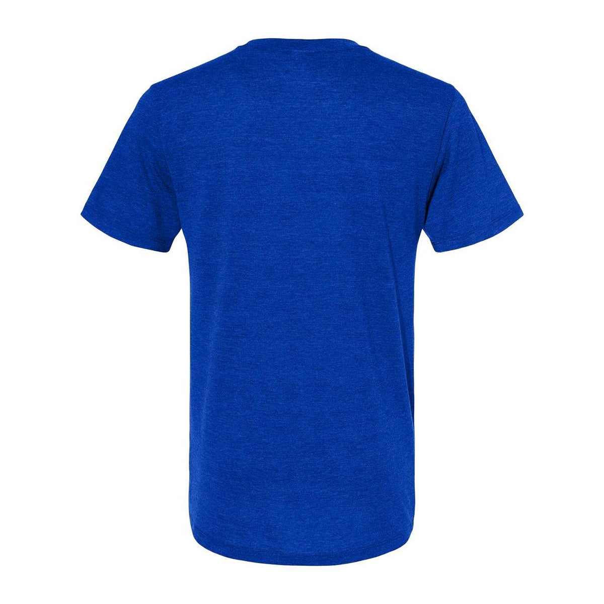 Augusta Sportswear Unisex Triblend T-Shirt - Royal Heather - Back