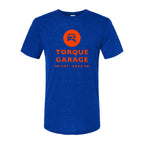 Augusta Sportswear Unisex Triblend T-Shirt - Royal Heather - Front