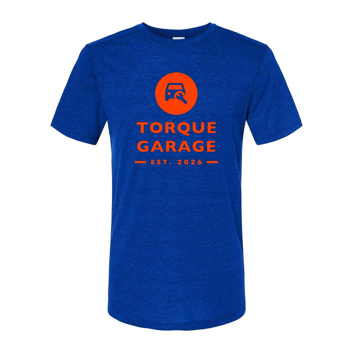 Augusta Sportswear Unisex Triblend T-Shirt - Royal Heather - Front