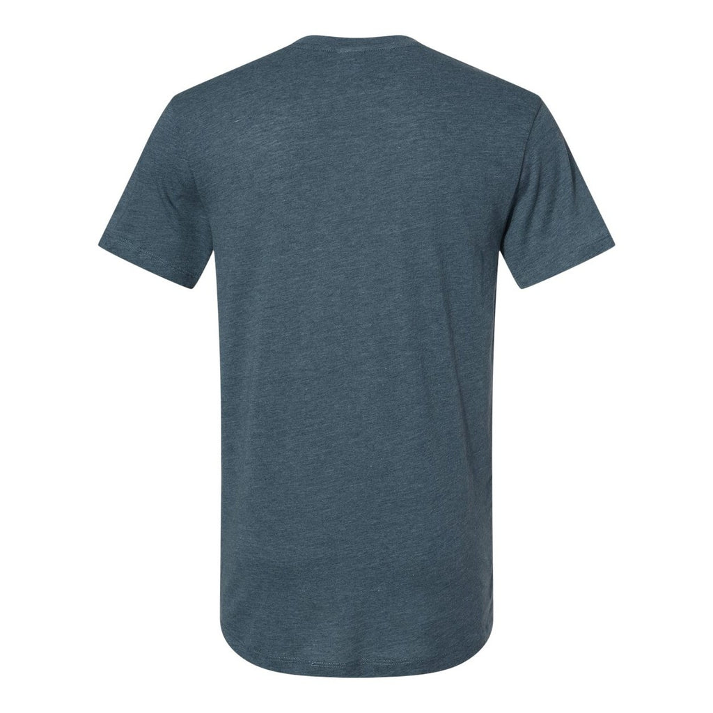 Augusta Sportswear Unisex Triblend T-Shirt - Storm Heather - Back