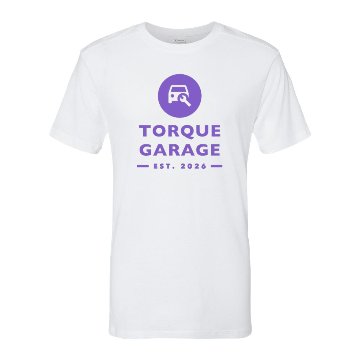 Augusta Sportswear Unisex Triblend T-Shirt - White - Front