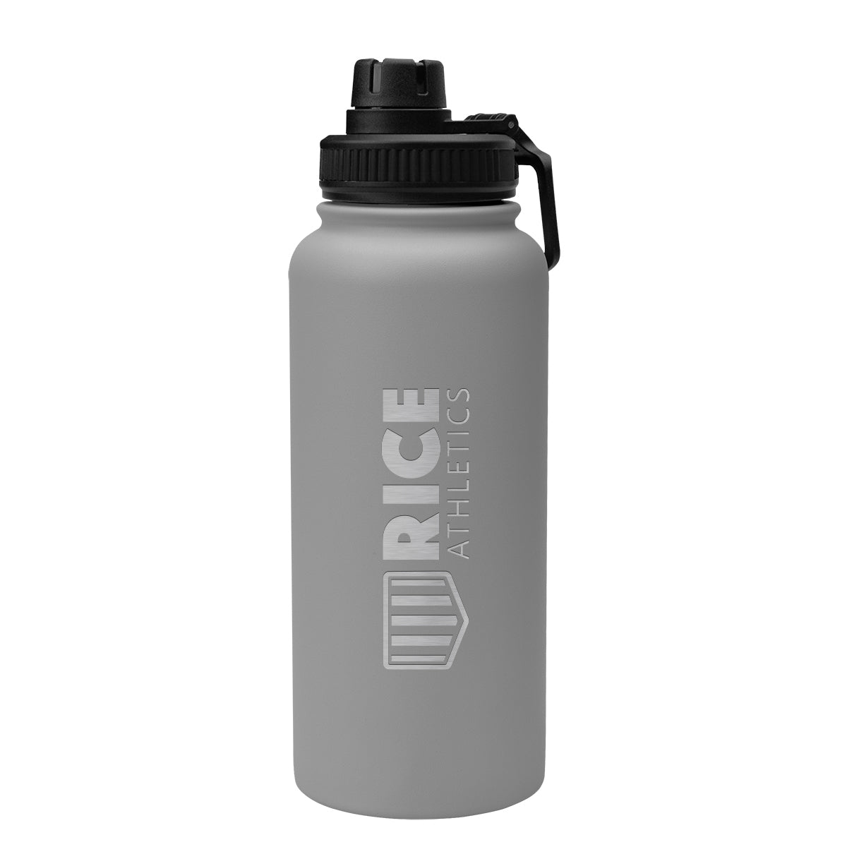 Austin Recycled Stainless Steel Bottle, 32 oz - Gray - Laser Engraving