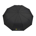 Auto Open and Close Folding Umbrella, 46 Inch Transfer - Black - View 2