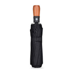 Auto Open and Close Folding Umbrella, 46 Inch Transfer - Black - View 3