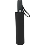 Auto Open and Close Recycled Umbrella, 42 Inch - Black - Sleeve