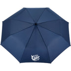 Auto Open and Close Recycled Umbrella, 42 Inch - Navy - Front