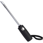 Auto Open and Close Recycled Umbrella, 42 Inch - Navy - Handle