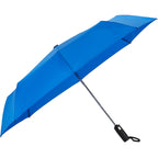 Auto Open and Close Recycled Umbrella, 42 Inch - Royal - Right Angle 2