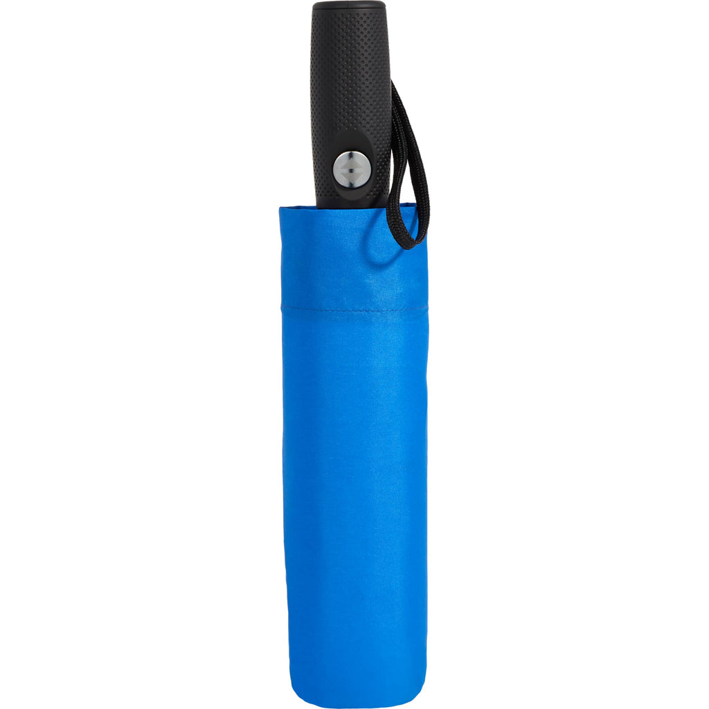 Auto Open and Close Recycled Umbrella, 42 Inch - Royal - Sleeve