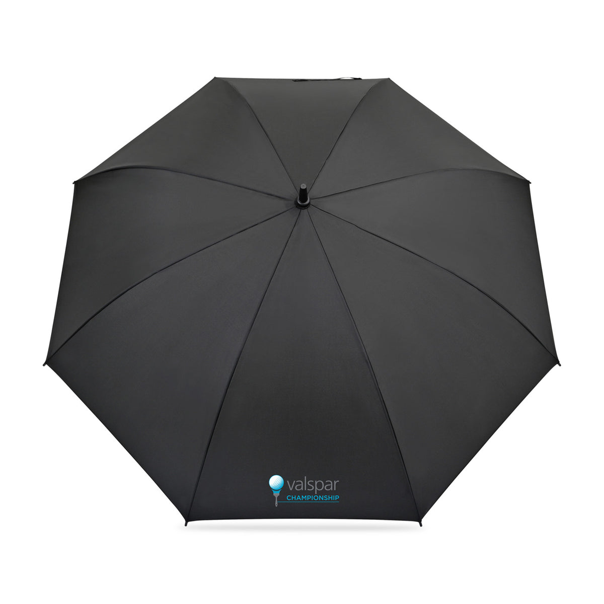 Auto Open Golf Umbrella in Recycled PET, 60 Inches Transfer - Black - View 2