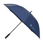 Auto Open Golf Umbrella in Recycled PET, 60 Inches Transfer - Navy - View 1