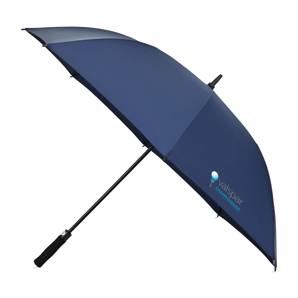 Auto Open Golf Umbrella in Recycled PET, 60 Inches Transfer - Navy - View 1