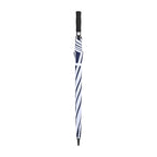 Auto Open Golf Umbrella in Recycled PET, 60 Inches Transfer - Navy-White - View 3