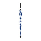 Auto Open Golf Umbrella in Recycled PET, 60 Inches Transfer - Royal-White - View 3