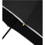 Auto Open Golf Umbrella with Reflective Trim, 60 Inches - Black - Detail