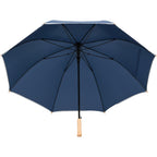 Auto Open Golf Umbrella with Reflective Trim, 60 Inches - Navy - Canopy 2