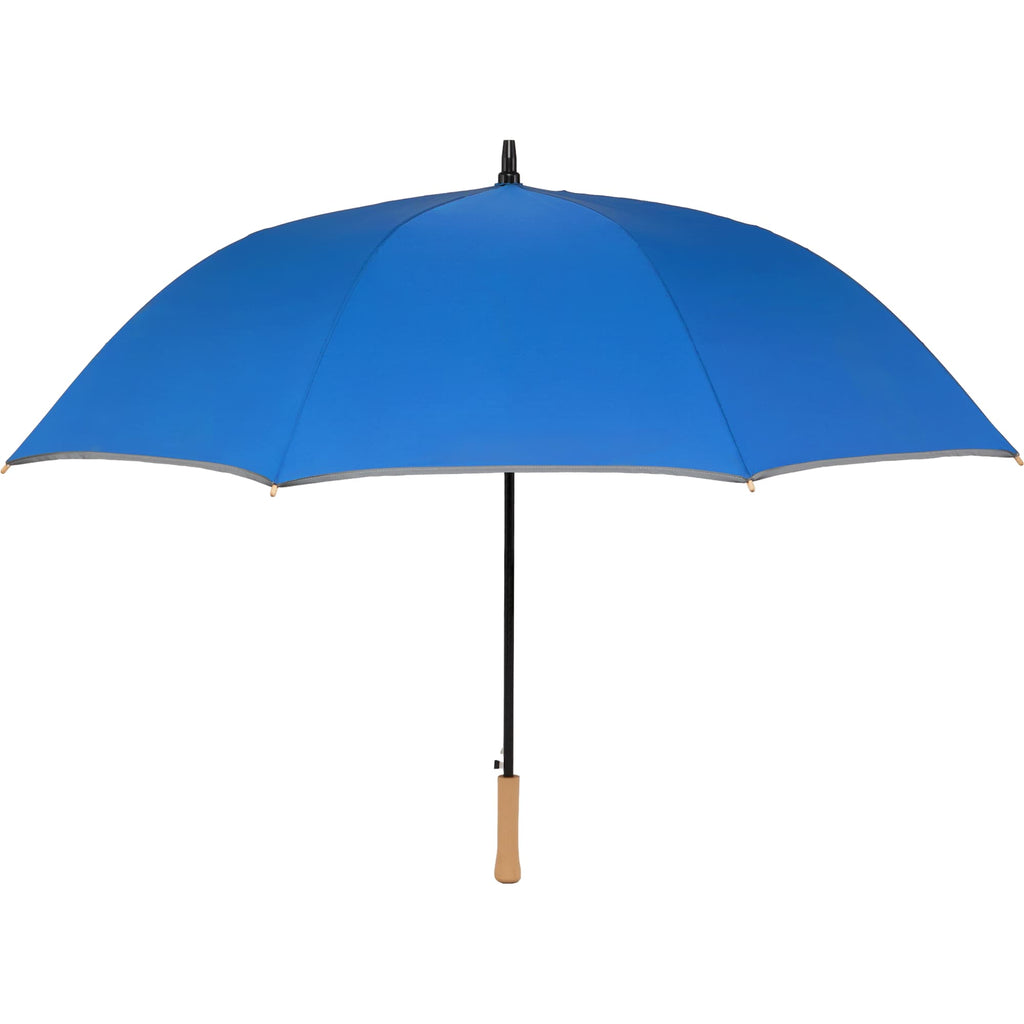 Auto Open Golf Umbrella with Reflective Trim, 60 Inches - Royal - Alternate