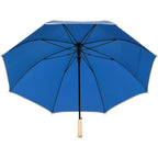 Auto Open Golf Umbrella with Reflective Trim, 60 Inches - Royal - Canopy