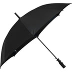 Auto-Open Umbrella, 46 Inch Arc - Black - Right Angle 2