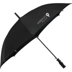 Auto-Open Umbrella, 46 Inch Arc - Black - Right Angle