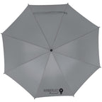 Auto-Open Umbrella, 46 Inch Arc - Gray - Front