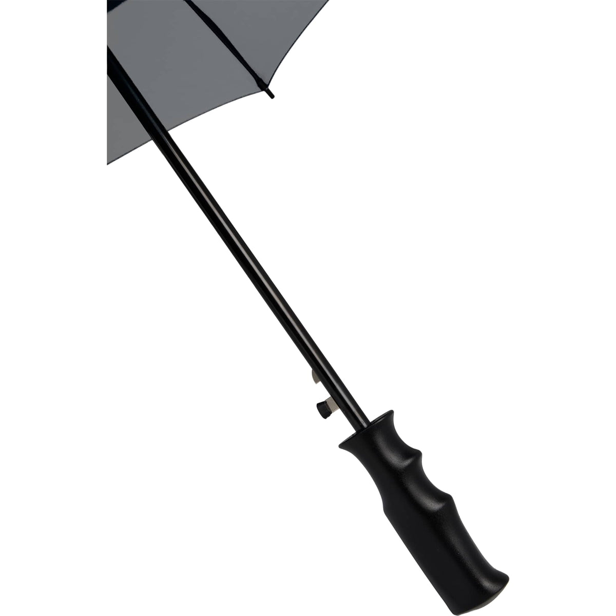 Auto-Open Umbrella, 46 Inch Arc - Gray - Handle