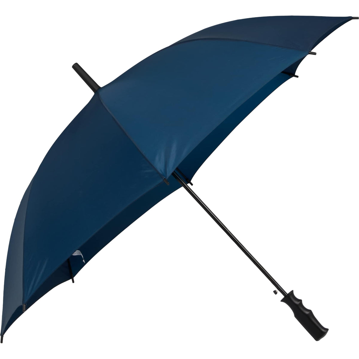 Auto-Open Umbrella, 46 Inch Arc - Navy - Right Angle 2