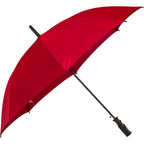 Auto-Open Umbrella, 46 Inch Arc - Red - Right Angle 2