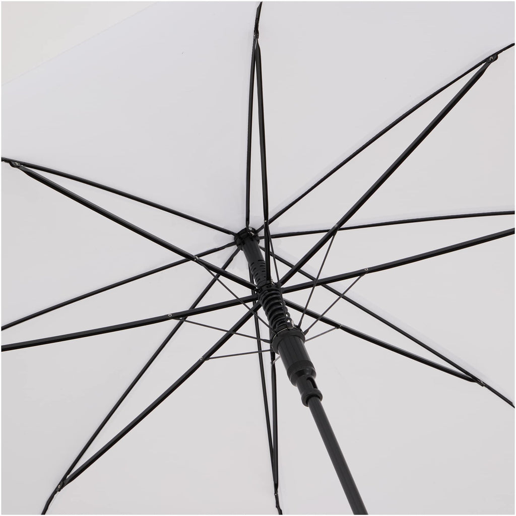 Auto-Open Umbrella, 46 Inch Arc - White - Canopy 2