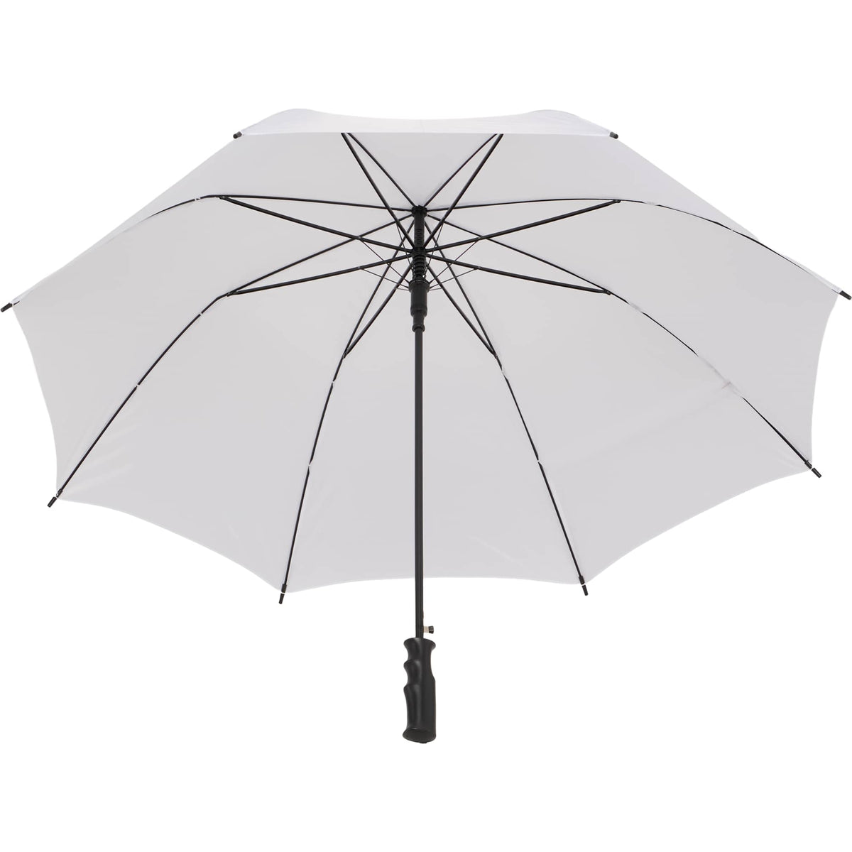Auto-Open Umbrella, 46 Inch Arc - White - Canopy