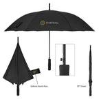 Automatic Open Umbrella with Recycled Canopy, 46 Inch Arc