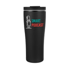 Avalon Recycled Stainless Steel Tumbler, 23 oz - Black - Colorbrite
