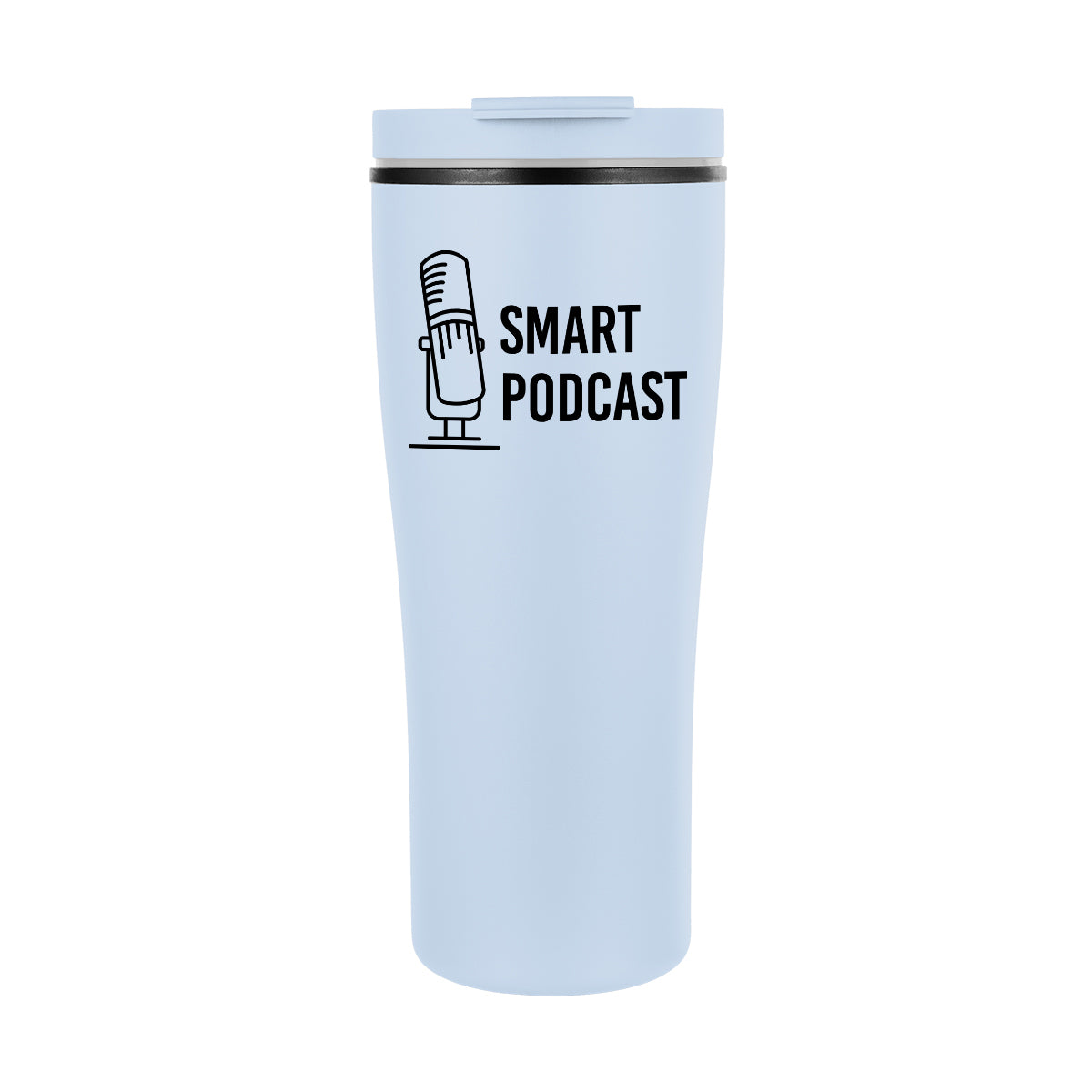 Avalon Recycled Stainless Steel Tumbler, 23 oz - Light Blue - Silk Screen