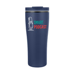 Avalon Recycled Stainless Steel Tumbler, 23 oz - Navy - Colorbrite