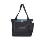 Avenue Business Tote with Tablet Pocket - Black - View 1