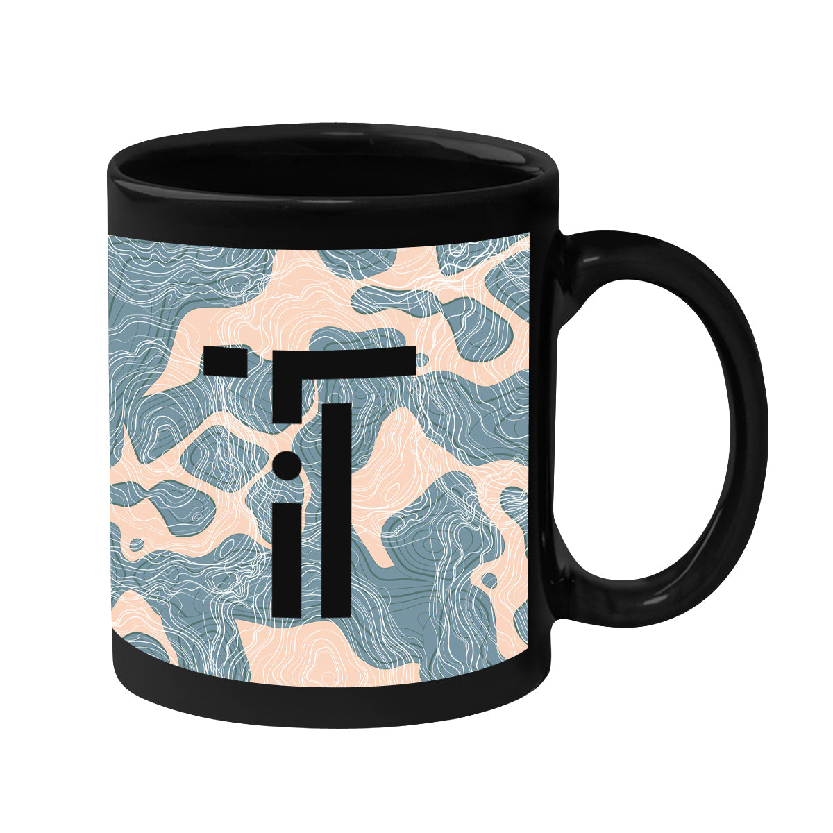 Avery Mug in Full Color, 11 oz - Black - Sublimation