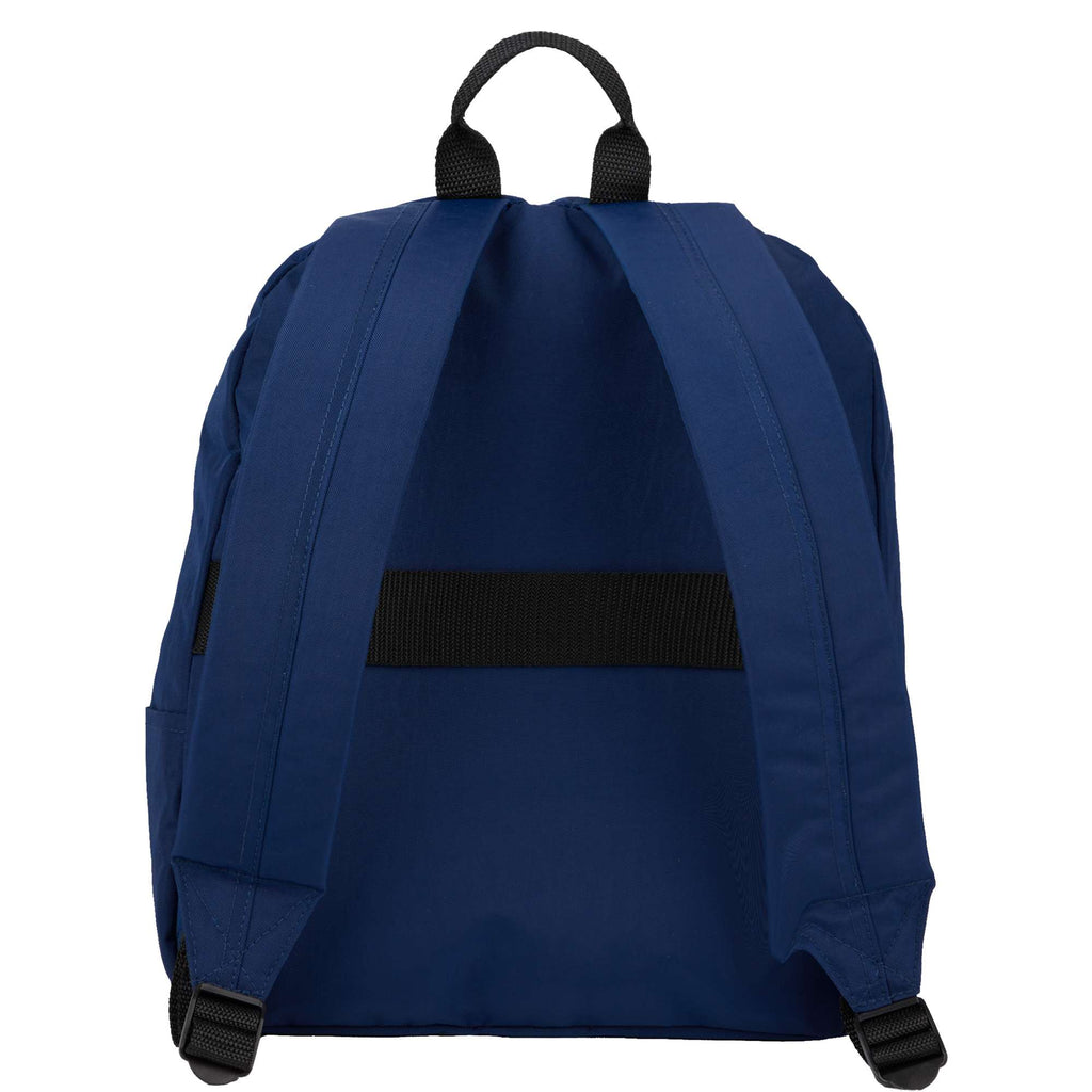 Avery Small Backpack in Recycled Crinkle Fabric, 10L Transfer - Navy - Back