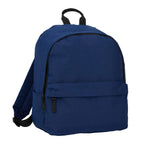 Avery Small Backpack in Recycled Crinkle Fabric, 10L Transfer - Navy - Right Angle