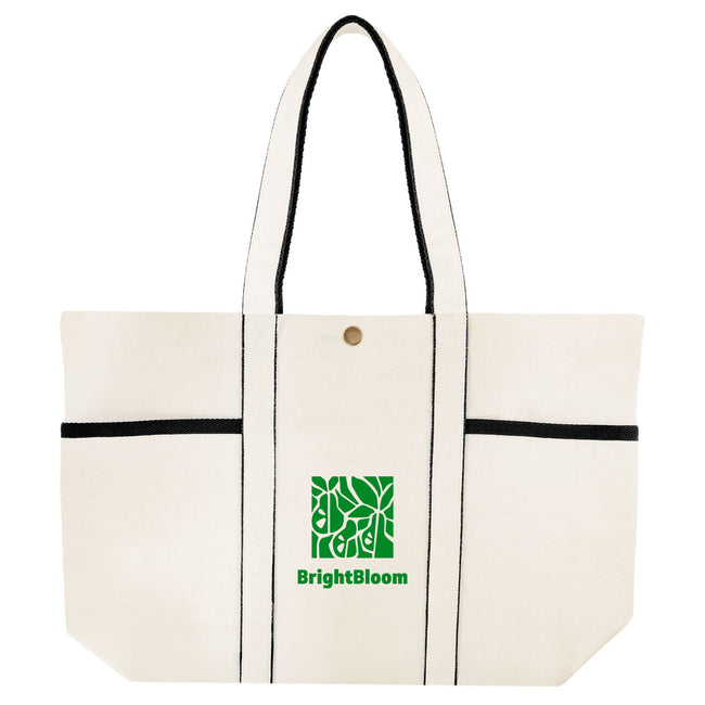 Aware Recycled Cotton Canvas Tote Bag, 10 oz