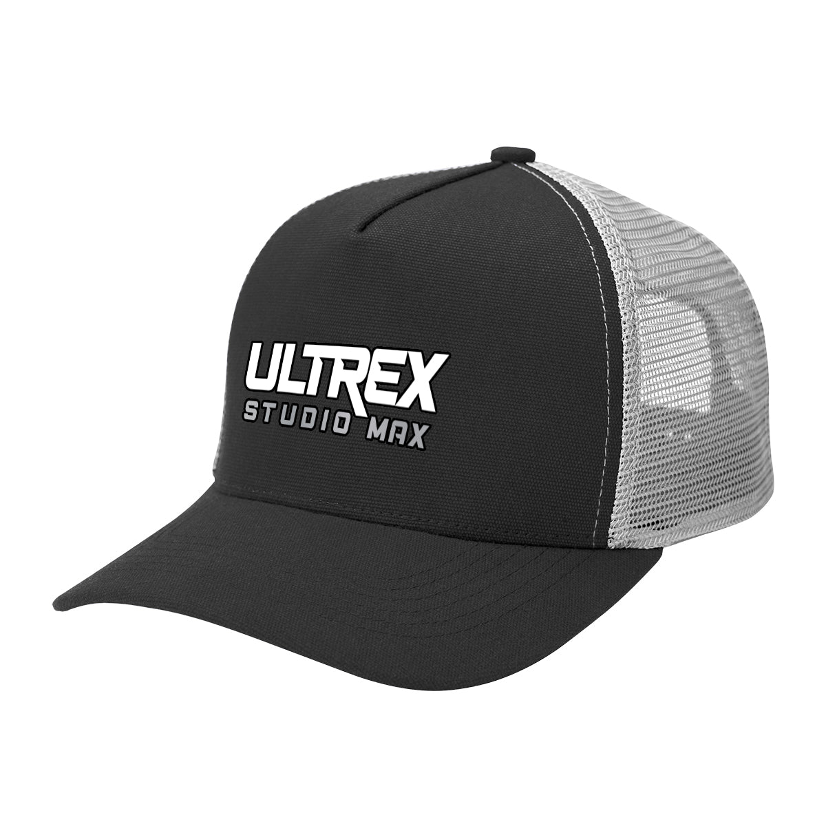 Aware Recycled Cotton Cap with Mesh Back Embroidery - Black - Colorbrite