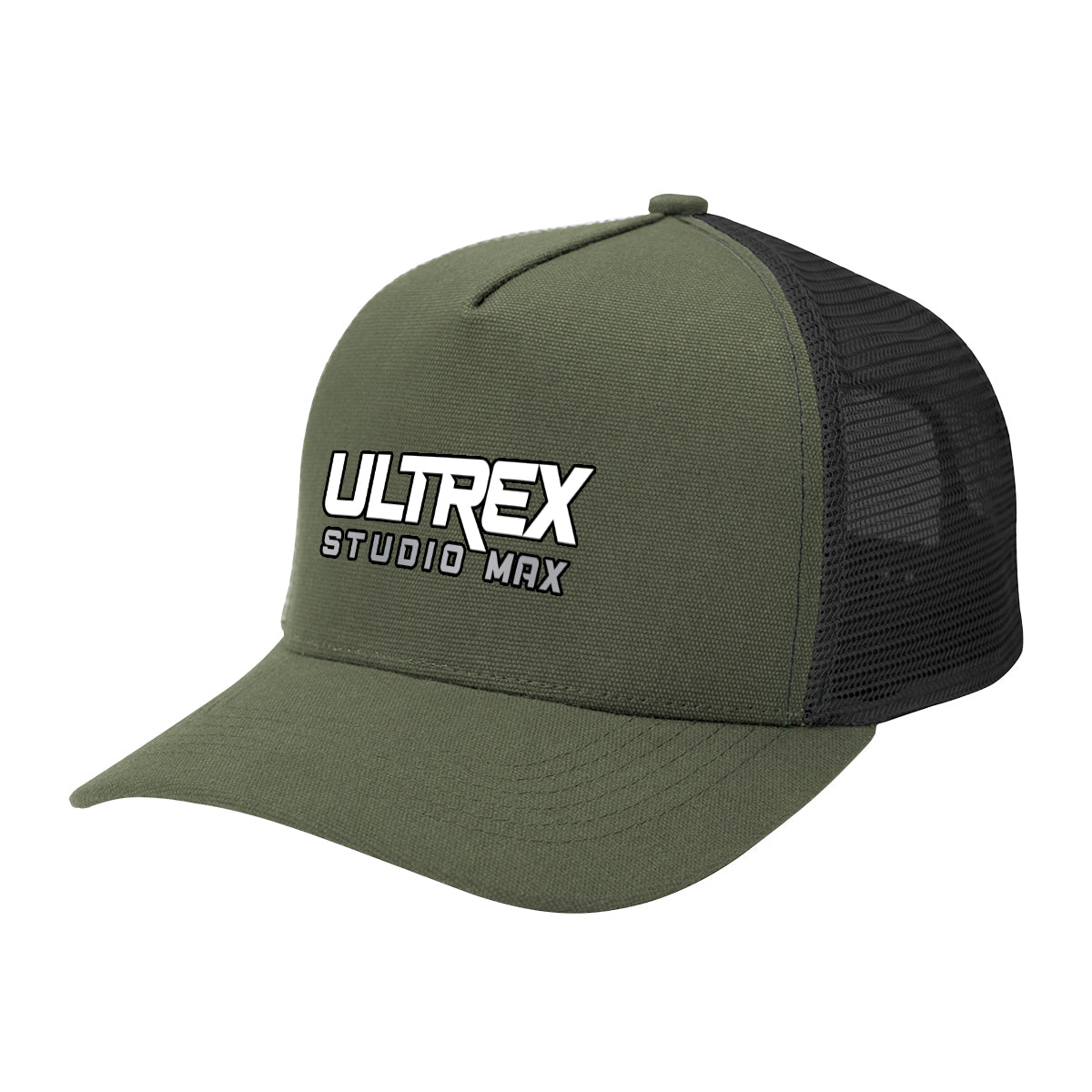 Aware Recycled Cotton Cap with Mesh Back Embroidery - Black - Colorbrite