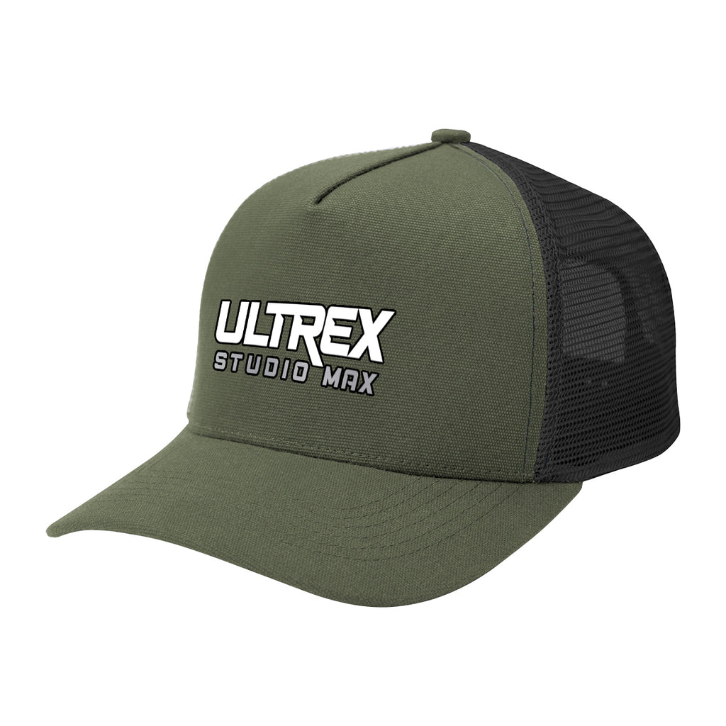 Aware Recycled Cotton Cap with Mesh Back Embroidery - Black - Colorbrite